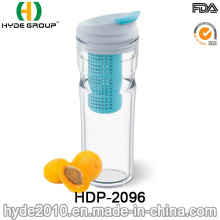 16oz High Quality Tritan Plastic Fruit Juice Infuser Bottle (HDP-2096)